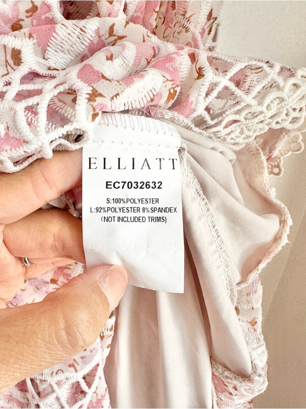 Elliatt Valencia Lace Tiered Halter Maxi Dress - Picture 13 of 15
